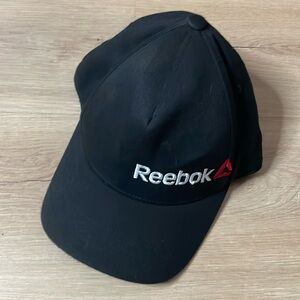 Reebok Hat. Black, Red, White. Size Small-Medium.‎ Good used condition.